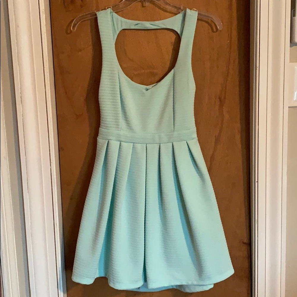 Backless Mini Dress
